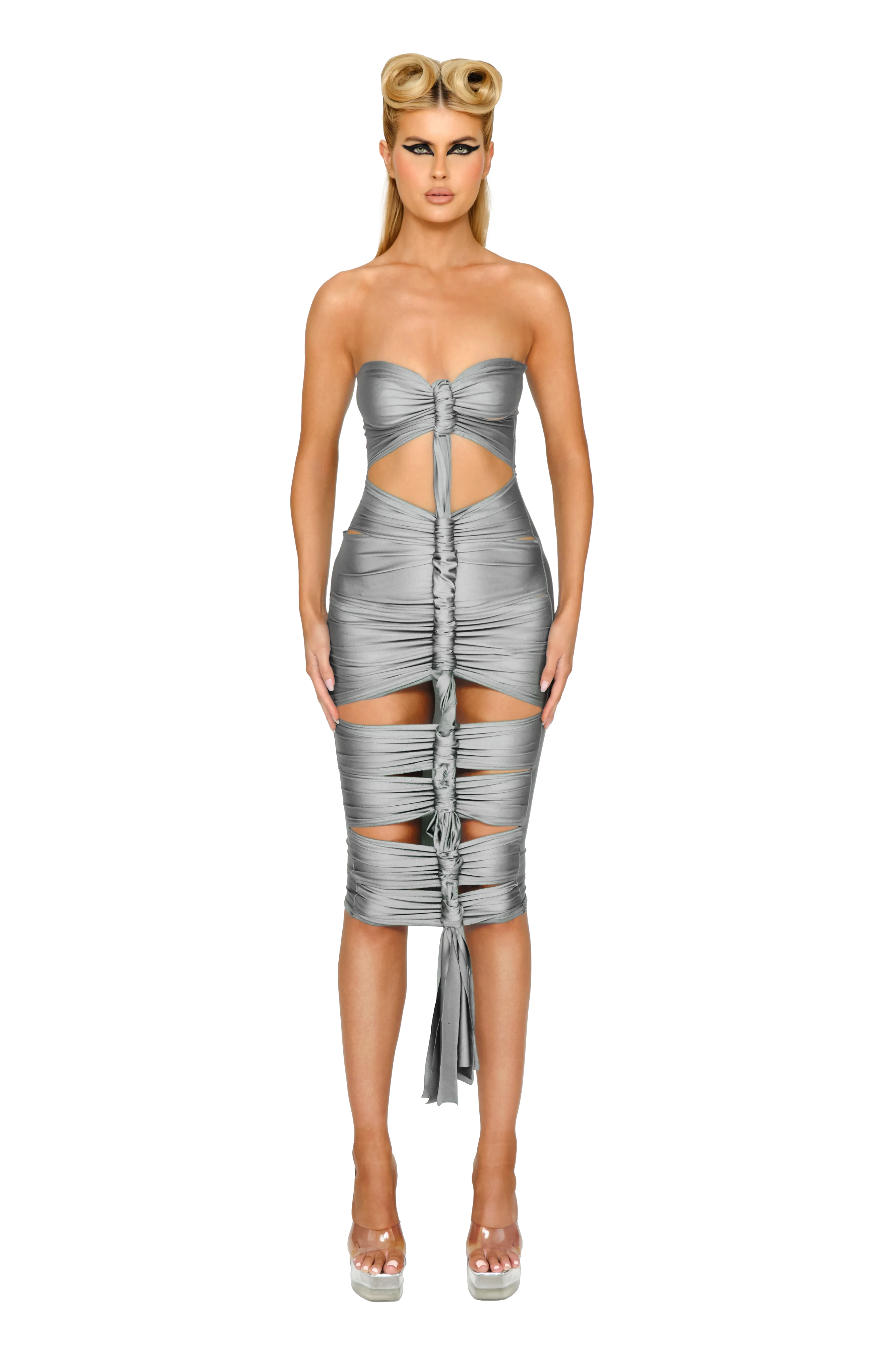 Raki Dress - Dolphin Skin